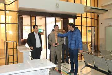 عیادت معاونان دانشگاه در آغاز سال نو از بیماران مرکز روانپزشکی رازی 